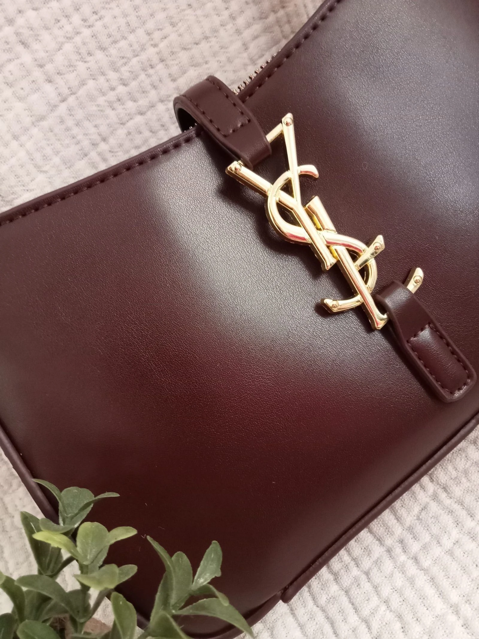 Bolso de ombro marrom de luxo – photo 6